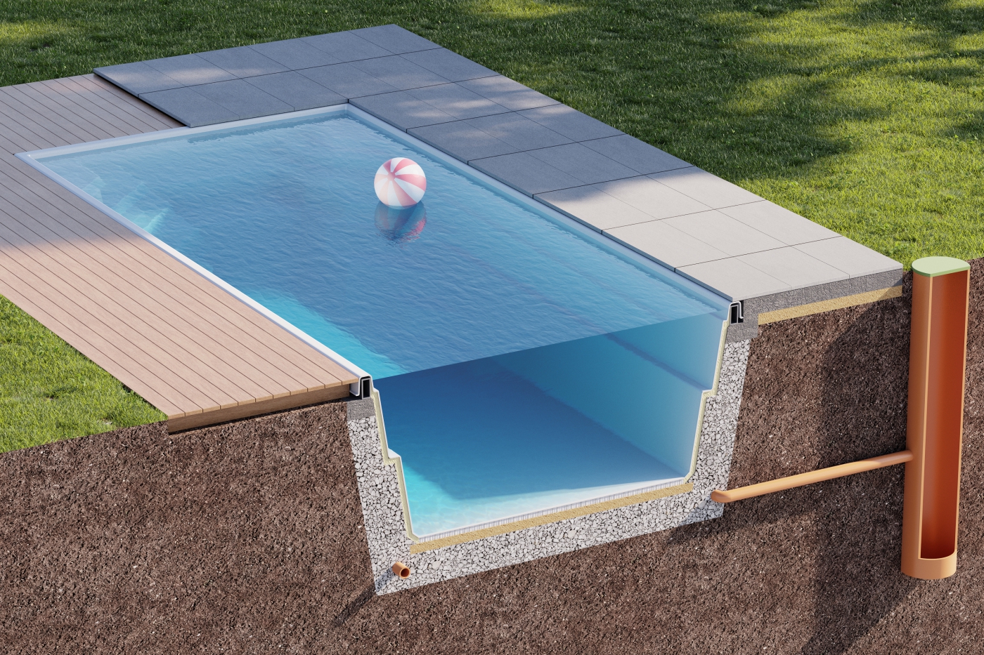 Installation Rhinopools