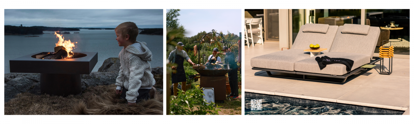 Trädgård kombination Drop Fire, Ofyr, STAY