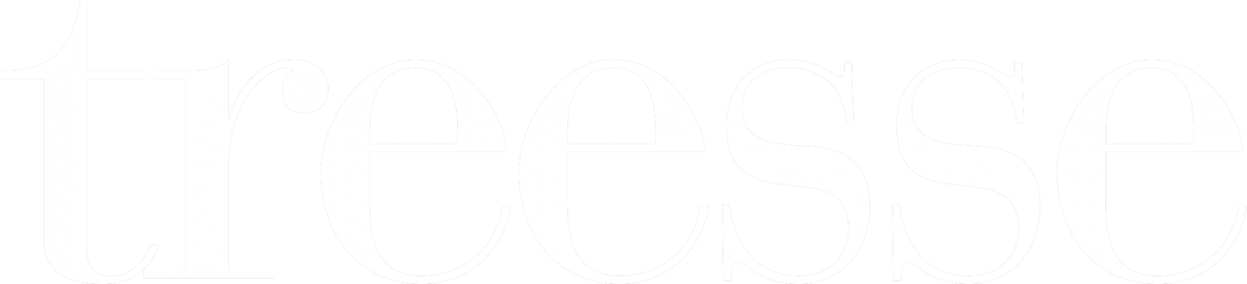 Treesse Logo White